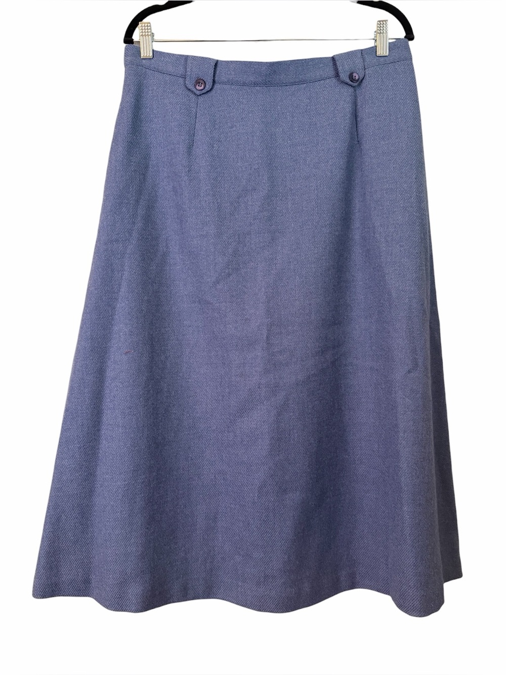 100% Wool Western A-Line Skirt (34” Waist)